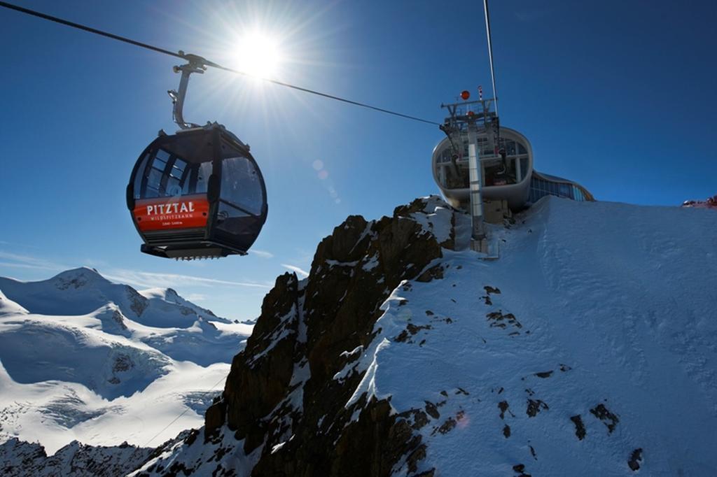 Wellnesshuettendorf Wiese Sankt Leonhard im Pitztal Kültér fotó