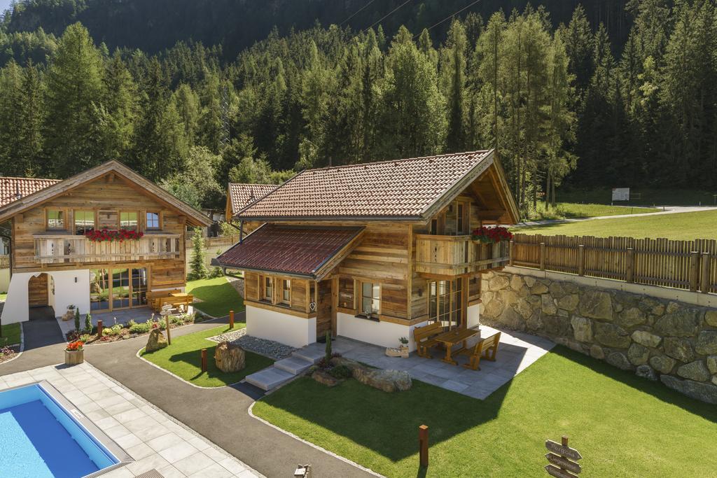 Wellnesshuettendorf Wiese Sankt Leonhard im Pitztal Kültér fotó