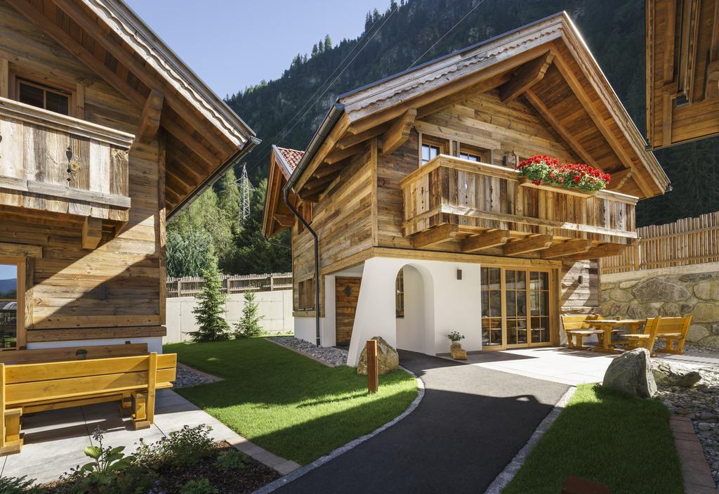 Wellnesshuettendorf Wiese Sankt Leonhard im Pitztal Kültér fotó