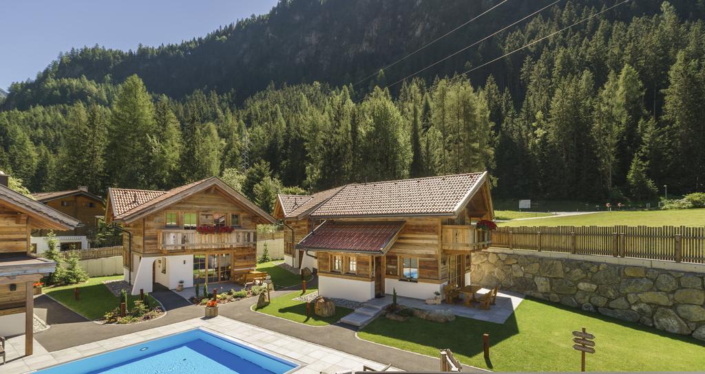 Wellnesshuettendorf Wiese Sankt Leonhard im Pitztal Kültér fotó