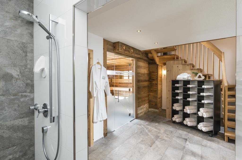 Wellnesshuettendorf Wiese Sankt Leonhard im Pitztal Kültér fotó